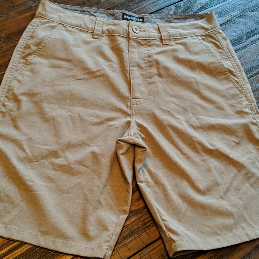 Hang Ten Surfing Flat Front Shorts Men 32w